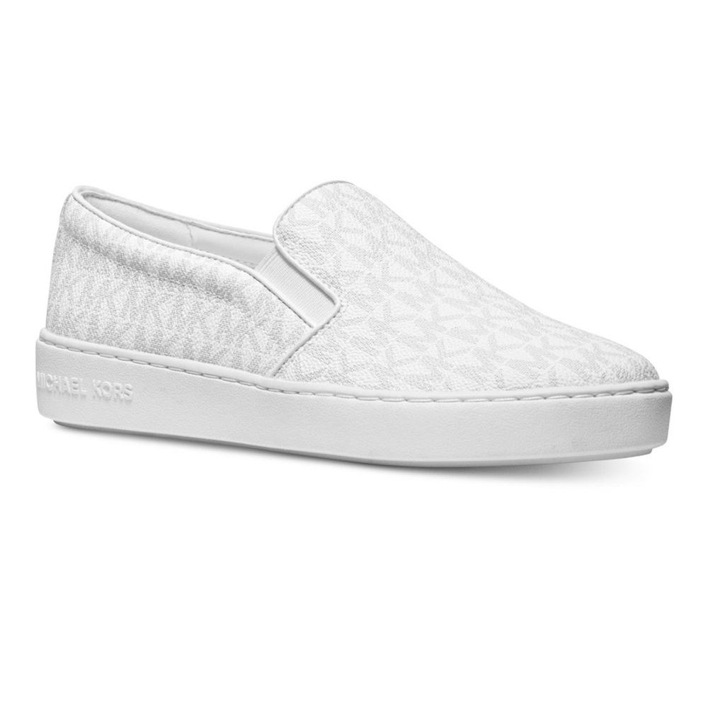 Michael Kors Keaton Slip On Signature Logo Sneaker - Size 11M